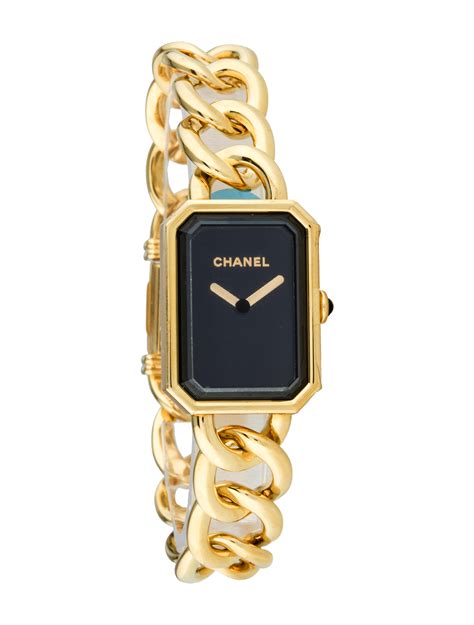 chanel premiere gold watch replica|chanel watches knockoff.